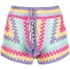 ( Neue Saison ) MC2 Saint Barth 00286B LILAC Mini Shorts Damen