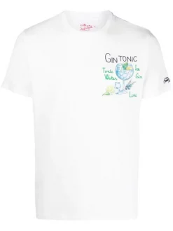 ( Neue Saison ) MC2 Saint Barth T-Shirt Mit Rundhalsausschnitt Herren