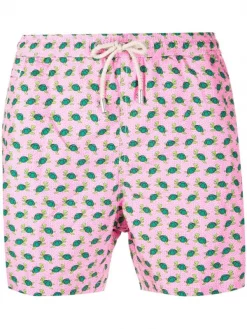 ( Neue Saison ) MC2 Saint Barth Badeshorts Mit Schildkröten-Print Herren