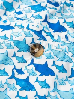 ( Neue Saison ) MC2 Saint Barth Badeshorts Mit Hai-Print Herren -MC2 Saint Barth Geschäft 18218134 39152185 600