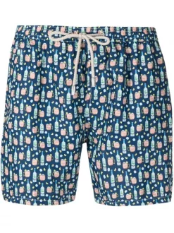 ( Neue Saison ) MC2 Saint Barth Badeshorts Mit Vodka Mule-Print Herren