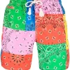 ( Neue Saison ) MC2 Saint Barth Badeshorts Mit Bandana-Print BANDANNA ROUND COLOR N -MC2 Saint Barth Geschäft 18223656 39099993 600