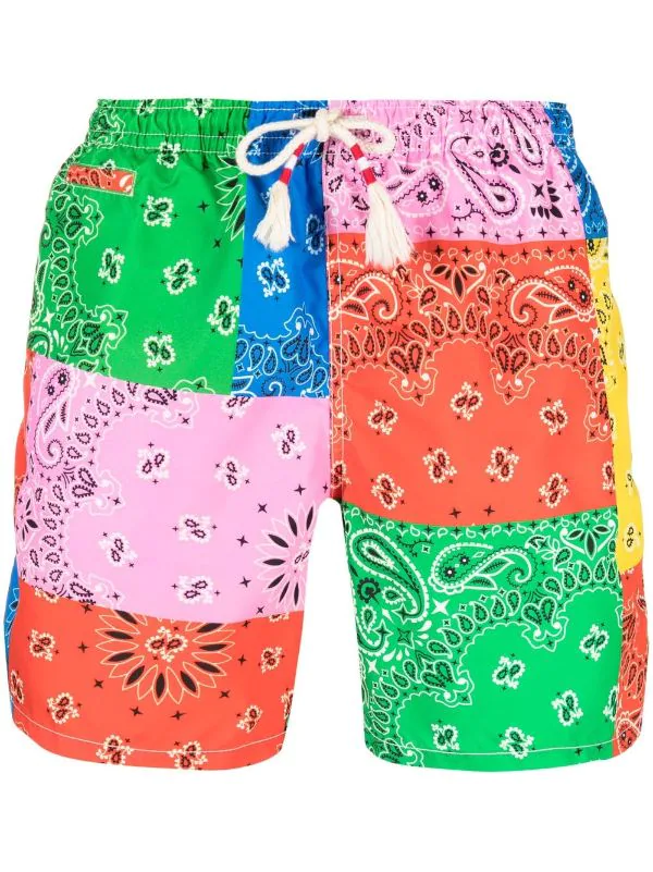 ( Neue Saison ) MC2 Saint Barth Badeshorts Mit Bandana-Print BANDANNA ROUND COLOR N 3 ( Neue Saison ) MC2 Saint Barth Badeshorts Mit Bandana-Print BANDANNA ROUND COLOR N