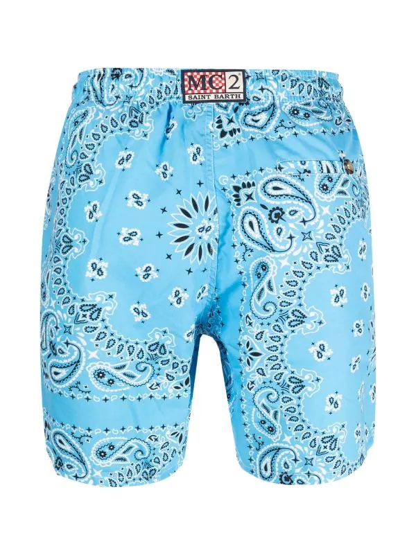 ( Neue Saison ) MC2 Saint Barth Badeshorts Mit Bandana-Print Herren 4 ( Neue Saison ) MC2 Saint Barth Badeshorts Mit Bandana-Print Herren – Bild 2