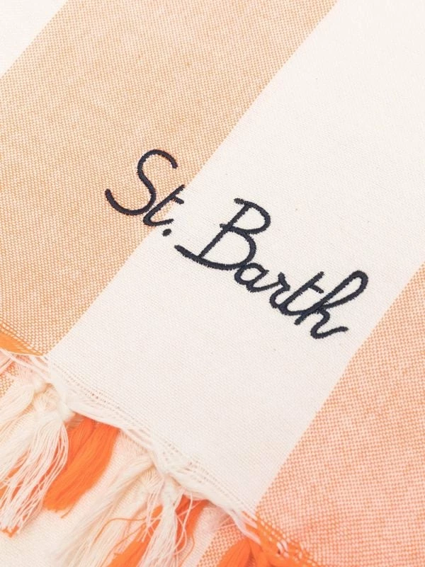 ( Neue Saison ) MC2 Saint Barth Gestreiftes Badetuch Mit Fransen VERTICAL BIGLIG 0181 4 ( Neue Saison ) MC2 Saint Barth Gestreiftes Badetuch Mit Fransen VERTICAL BIGLIG 0181 – Bild 2