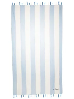 ( Neue Saison ) MC2 Saint Barth Gestreiftes Badetuch Mit Fransen Herren -MC2 Saint Barth Geschäft 18223982 39746373 600