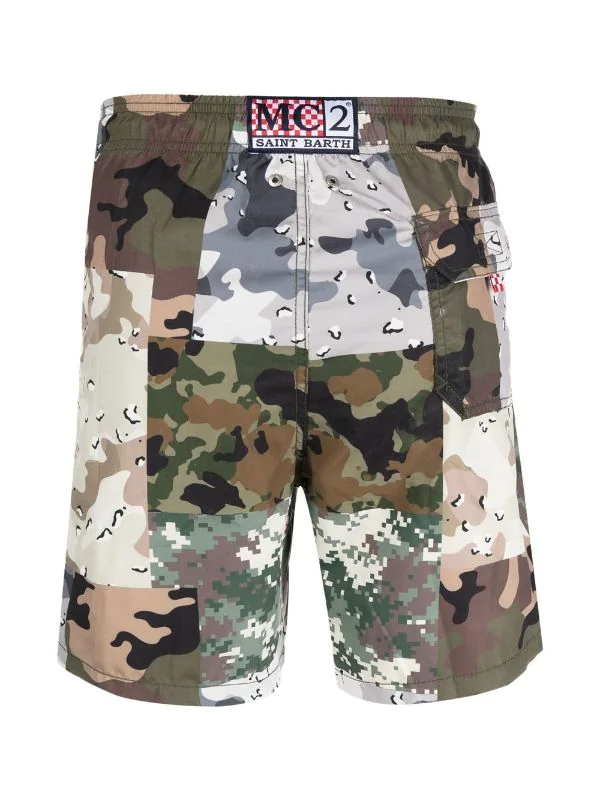 ( Neue Saison ) MC2 Saint Barth Gustavia Badeshorts CAMO PATCH 54 4 ( Neue Saison ) MC2 Saint Barth Gustavia Badeshorts CAMO PATCH 54 – Bild 2
