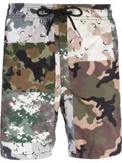 ( Neue Saison ) MC2 Saint Barth Gustavia Badeshorts CAMO PATCH 54