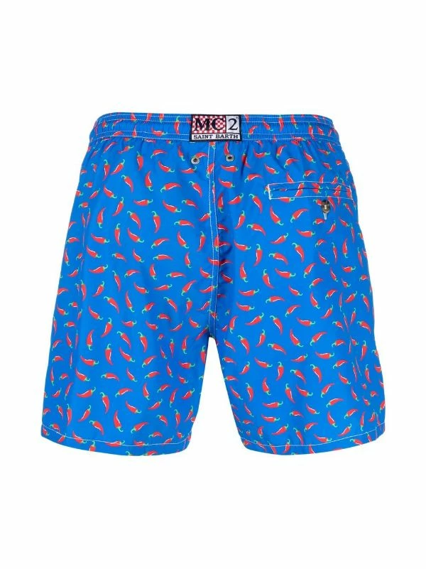 ( Neue Saison ) MC2 Saint Barth CHILI P 17 Badeshorts Mit Chili-Print Herren 4 ( Neue Saison ) MC2 Saint Barth CHILI P 17 Badeshorts Mit Chili-Print Herren – Bild 2