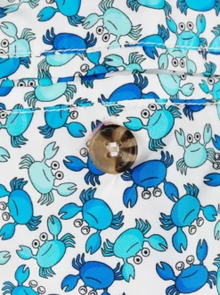 ( Neue Saison ) MC2 Saint Barth GRANKY 0131 Badeshorts Mit Krebs-Print Herren -MC2 Saint Barth Geschäft 18224542 39102628 600