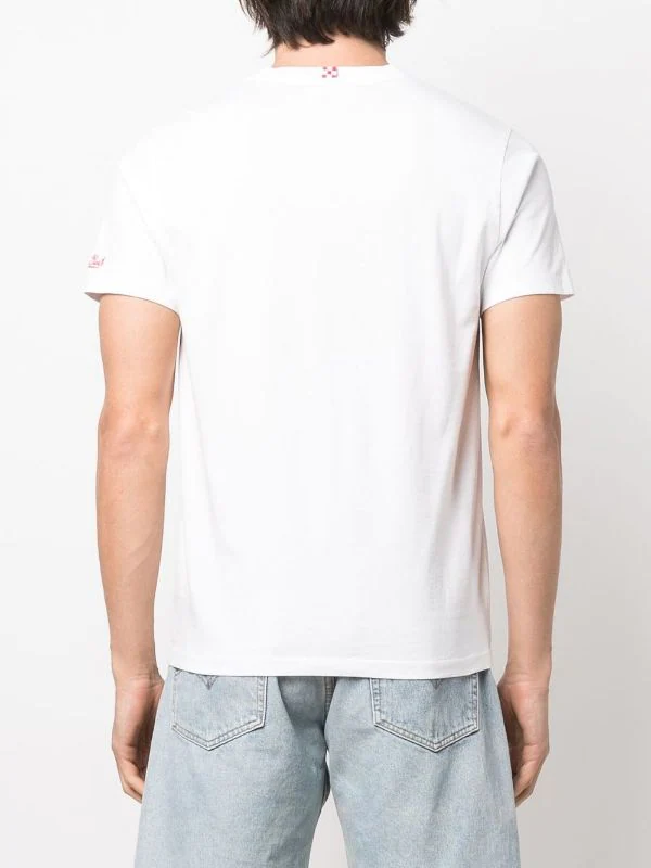 ( Neue Saison ) MC2 Saint Barth 00796B EMB SNOOPY PADEL 01N X Peanuts™ Snoopy Padel Club T-Shirt Herren 6 ( Neue Saison ) MC2 Saint Barth 00796B EMB SNOOPY PADEL 01N X Peanuts™ Snoopy Padel Club T-Shirt Herren – Bild 4