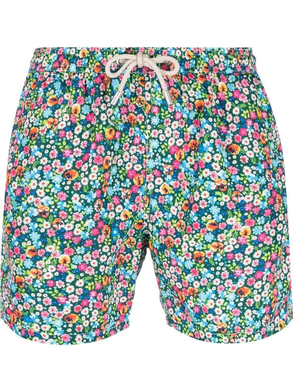 ( Neue Saison ) MC2 Saint Barth FLOWERY 51 Badeshorts Mit Blumen-Print Herren 3 ( Neue Saison ) MC2 Saint Barth FLOWERY 51 Badeshorts Mit Blumen-Print Herren