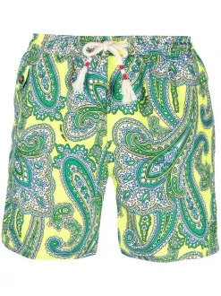 ( Neue Saison ) MC2 Saint Barth CACHEMIRE VIBE SB 94 Badeshorts Mit Paisleymuster Herren