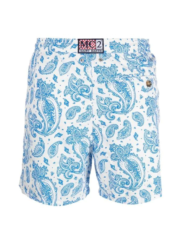 ( Neue Saison ) MC2 Saint Barth ELEGANT PAISLEY 0117 Badeshorts Mit Paisleymuster Herren 4 ( Neue Saison ) MC2 Saint Barth ELEGANT PAISLEY 0117 Badeshorts Mit Paisleymuster Herren – Bild 2