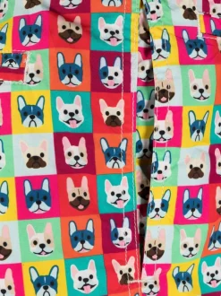 ( Neue Saison ) MC2 Saint Barth CHECK DOG COLOR Badeshorts Mit Kordelzug Herren -MC2 Saint Barth Geschäft 18226354 39699132 600