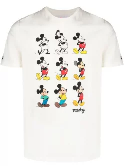 ( Neue Saison ) MC2 Saint Barth T-Shirt Mit Micky-Maus-Print 00761B MICKEYST11