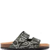 ( Neue Saison ) MC2 Saint Barth Sandalen Mit Paisley-Print GREEN -MC2 Saint Barth Geschäft 18232418 38912162 600