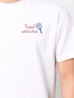 ( Neue Saison ) MC2 Saint Barth 00471B EMB PADEL ADD 01N T-Shirt Mit Slogan Herren -MC2 Saint Barth Geschäft 18235721 38878481 600