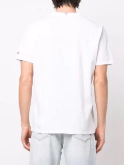 ( Neue Saison ) MC2 Saint Barth 00471B EMB PADEL ADD 01N T-Shirt Mit Slogan Herren -MC2 Saint Barth Geschäft 18235721 38878498 600