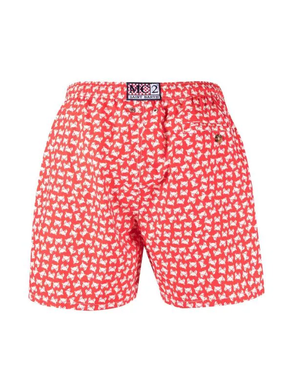 ( Neue Saison ) MC2 Saint Barth Badeshorts Mit Grafischem Print Crab - BACKGROUND41 5 ( Neue Saison ) MC2 Saint Barth Badeshorts Mit Grafischem Print Crab - BACKGROUND41 – Bild 3