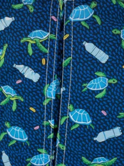 ( Neue Saison ) MC2 Saint Barth SEA TURTLE 61 Lighting Badeshorts Mit Schildkröten-Print Herren -MC2 Saint Barth Geschäft 18236559 38950479 600