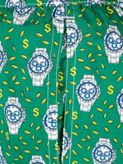 ( Neue Saison ) MC2 Saint Barth Badeshorts Mit Uhren-Print Herren -MC2 Saint Barth Geschäft 18236560 38990667 600