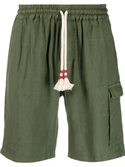 ( Neue Saison ) MC2 Saint Barth 00211B 52 MILITARY Bermudas Mit Kordelzug Herren