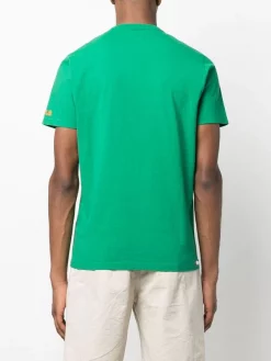 ( Neue Saison ) MC2 Saint Barth EMB SB PALM 57 T-Shirt Mit Rundhalsausschnitt Herren -MC2 Saint Barth Geschäft 18239288 39769816 600