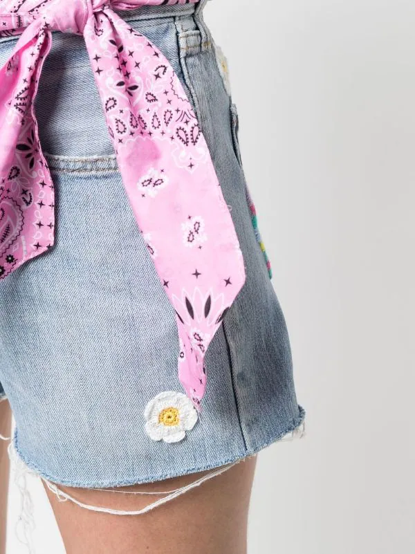 ( Neue Saison ) MC2 Saint Barth Jeans-Shorts Im Distressed-Look DEN JUMBO FOULARD 00 7 ( Neue Saison ) MC2 Saint Barth Jeans-Shorts Im Distressed-Look DEN JUMBO FOULARD 00 – Bild 5