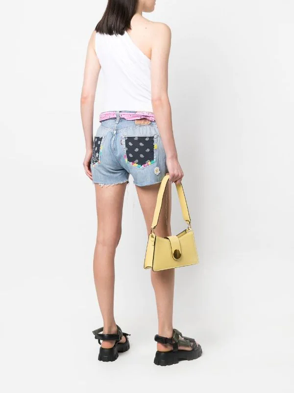 ( Neue Saison ) MC2 Saint Barth Jeans-Shorts Im Distressed-Look DEN JUMBO FOULARD 00 4 ( Neue Saison ) MC2 Saint Barth Jeans-Shorts Im Distressed-Look DEN JUMBO FOULARD 00 – Bild 2