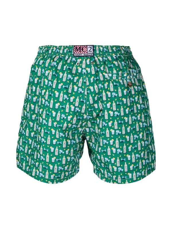 ( Neue Saison ) MC2 Saint Barth Badeshorts Mit Kordelzug Herren 4 ( Neue Saison ) MC2 Saint Barth Badeshorts Mit Kordelzug Herren – Bild 2