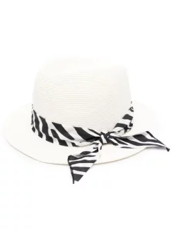 ( Neue Saison ) MC2 Saint Barth Sonnenhut Mit Zebrastreifen 10 ZEBRA COLOR 01