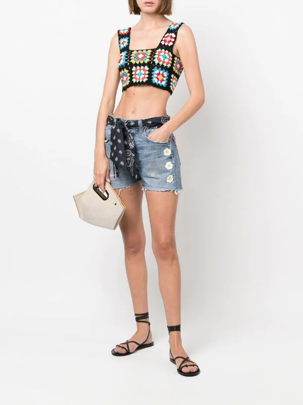 ( Neue Saison ) MC2 Saint Barth Top Aus Häkelstrick 02073B BLUE 4 ( Neue Saison ) MC2 Saint Barth Top Aus Häkelstrick 02073B BLUE – Bild 2