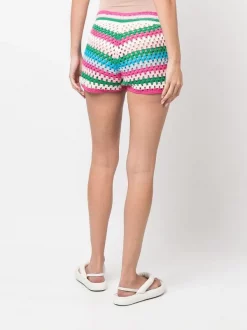 ( Neue Saison ) MC2 Saint Barth Gehäkelte Shorts Damen -MC2 Saint Barth Geschäft 18263325 39192330 600