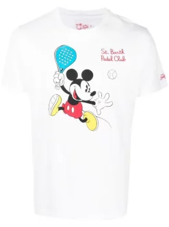 ( Neue Saison ) MC2 Saint Barth T-Shirt Mit Cartoon-Print EMBMICKEY