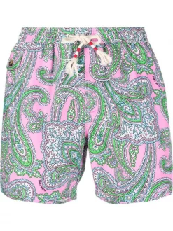 ( Neue Saison ) MC2 Saint Barth Badeshorts Mit Bandana-Print Herren