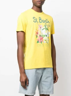 ( Neue Saison ) MC2 Saint Barth T-Shirt Mit Grafischem Print Herren -MC2 Saint Barth Geschäft 18298578 39172067 600
