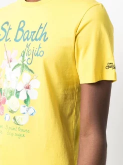 ( Neue Saison ) MC2 Saint Barth T-Shirt Mit Grafischem Print Herren -MC2 Saint Barth Geschäft 18298578 39172068 600