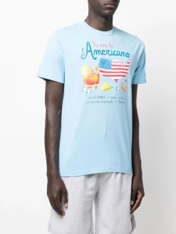 ( Neue Saison ) MC2 Saint Barth T-Shirt Mit Grafischem Print Herren -MC2 Saint Barth Geschäft 18304677 39182644 600