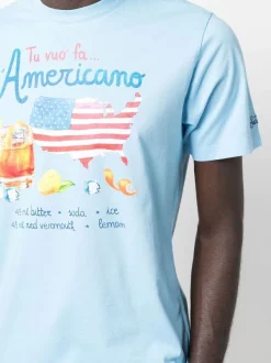 ( Neue Saison ) MC2 Saint Barth T-Shirt Mit Grafischem Print Herren -MC2 Saint Barth Geschäft 18304677 39182647 600