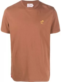 ( Neue Saison ) MC2 Saint Barth T-Shirt Mit Stickerei Herren