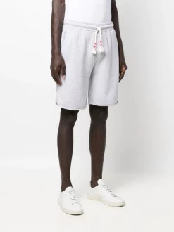 ( Neue Saison ) MC2 Saint Barth Bestickte Joggingshorts 00197B GRIGIO -MC2 Saint Barth Geschäft 18305703 39177092 600