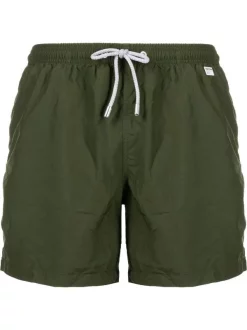 ( Neue Saison ) MC2 Saint Barth Badeshorts Aus Recyceltem Polyester 52 MILITARY