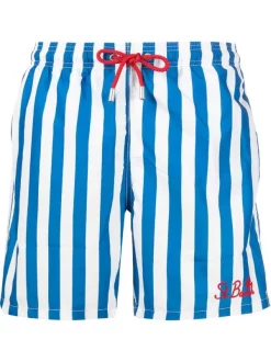 ( Neue Saison ) MC2 Saint Barth Badeshorts Mit Längsstreifen Herren