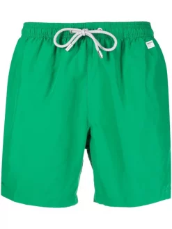 ( Neue Saison ) MC2 Saint Barth Badeshorts Mit Kordelzug 57 GREEN