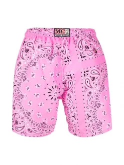 ( Neue Saison ) MC2 Saint Barth Bandana-print Swim Shorts 2101 BANDANNA ROUND
