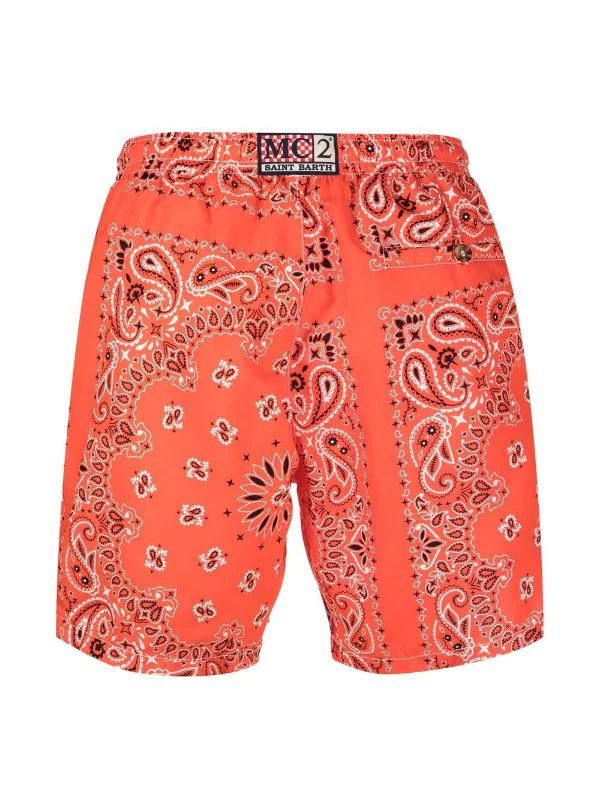( Neue Saison ) MC2 Saint Barth Bandana-print Swim Shorts 8101 BANDANNA ROUND 4 ( Neue Saison ) MC2 Saint Barth Bandana-print Swim Shorts 8101 BANDANNA ROUND – Bild 2