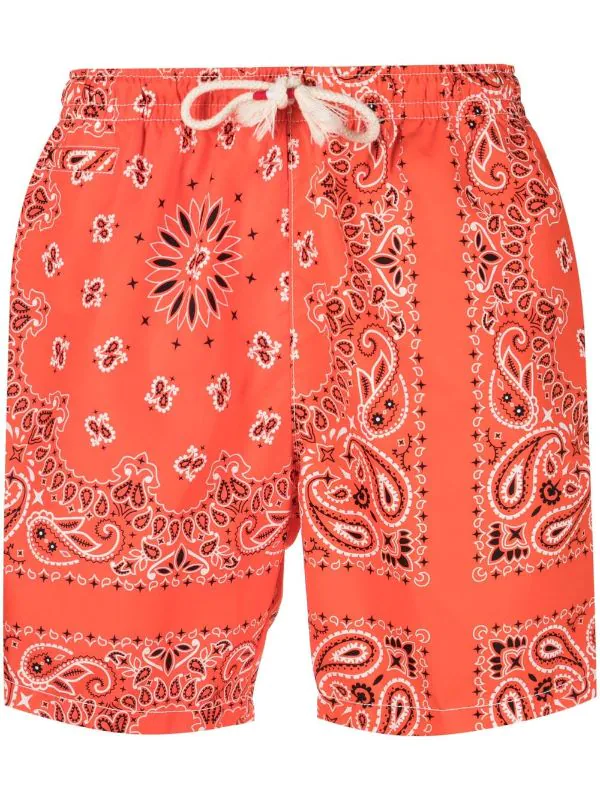 ( Neue Saison ) MC2 Saint Barth Bandana-print Swim Shorts 8101 BANDANNA ROUND 3 ( Neue Saison ) MC2 Saint Barth Bandana-print Swim Shorts 8101 BANDANNA ROUND