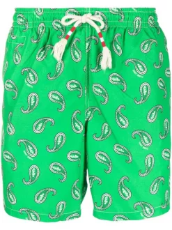 ( Neue Saison ) MC2 Saint Barth Badeshorts Mit Paisley-Print Herren