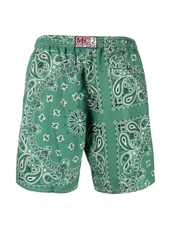 ( Neue Saison ) MC2 Saint Barth Badehose Mit Paisley-Print BANDANNA ROUND 5201 4 ( Neue Saison ) MC2 Saint Barth Badehose Mit Paisley-Print BANDANNA ROUND 5201 – Bild 2